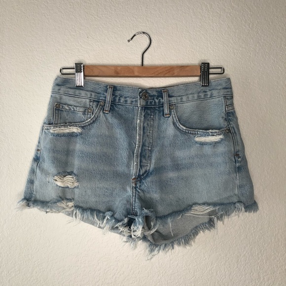 Agolde Pants - AGOLDE Parker Short in Bitter style A026H-811 size 26